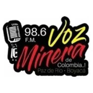 Voz Minera 98.6 FM Logo